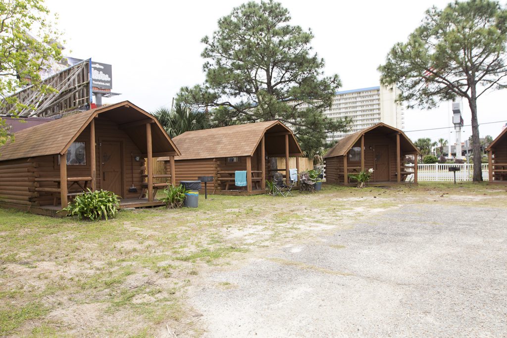 Campers Inn Cabin Area